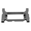 RC Front Rear Bumper Mount Servo Mount Set Aluminum Alloy Bumper Mount Servo Mount for   1Celsius10 RC Crawler Car