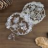 Flower Wreath Cutting Dies for Card Making Scrapbooking Carbon Steel Die Cut Templates Decorative Embossing Paper Dies