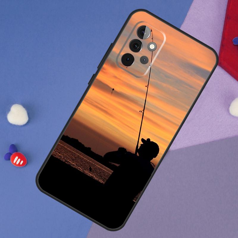 Fishing Rod Case For Samsung Galaxy A52 A53 A33 A13 A34 A54 A14 A35 A55 A15 A56 A36 A26 A16 A06 A22 A32