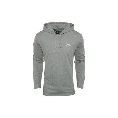 Lässiges Sport Langarm Kapuzensweatshirt Herren Tops Grau 807249-063
