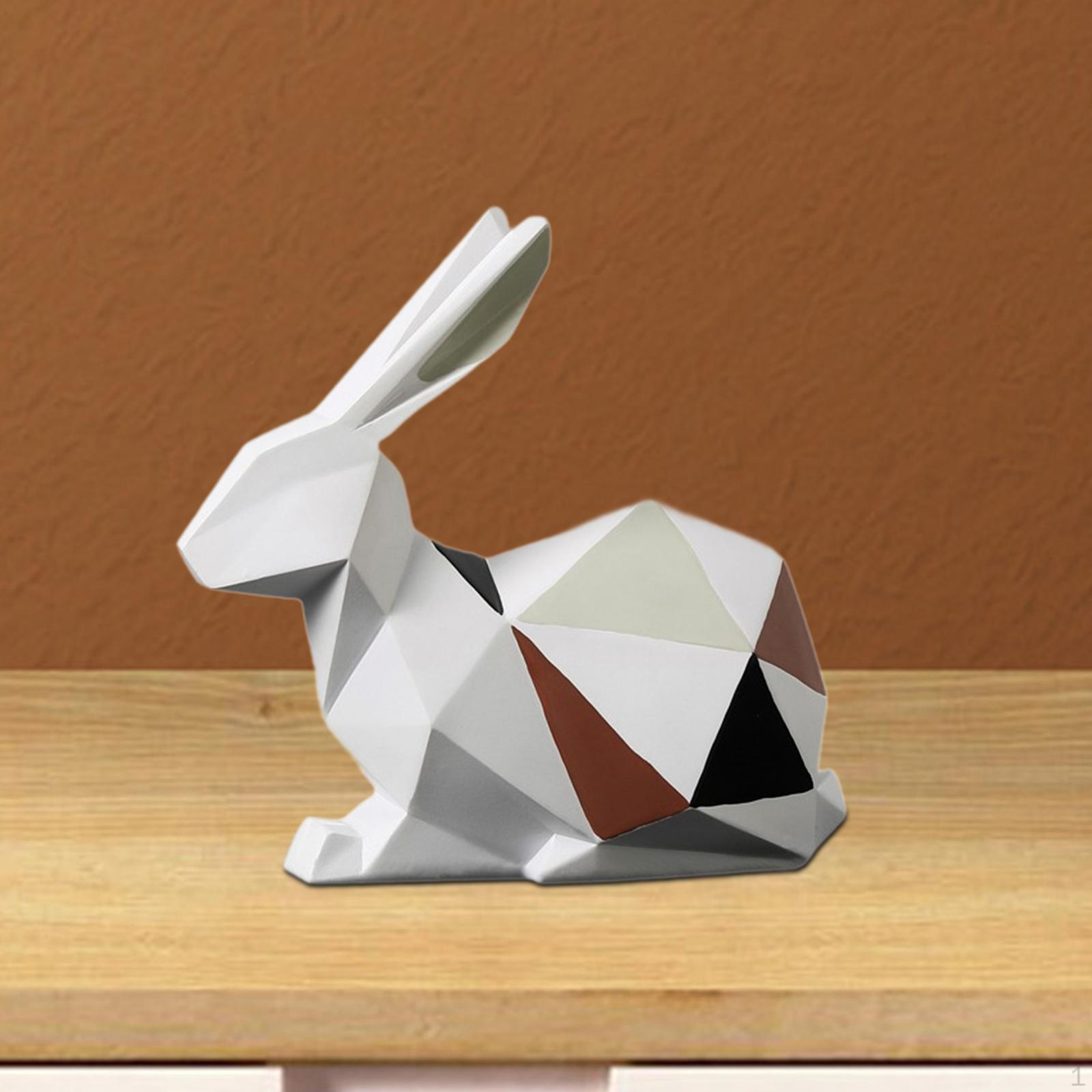 

Статуя животного Скульптура Современный декор Художественная атмосфера Домашнее искусство Подарки rabbit