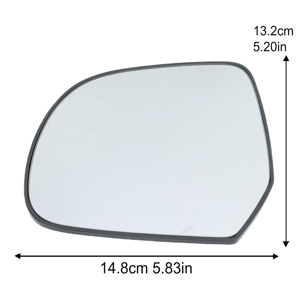 Door Mirror Glass Lens For Nissan SUNNY Micra 2010 2011 2012 2013-2017 Heated Rearview Side Mirror Glass Lens Car Accessories