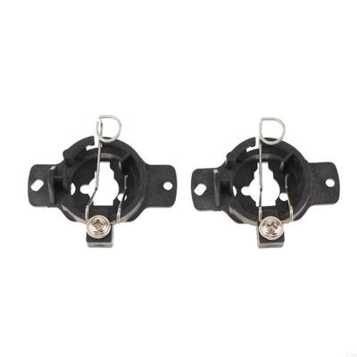 U55A Car H1 Headlight Bulb Holder Retainers Adapter Replacement Light Bulb Base
