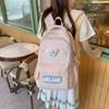 Schoolbag1011 new ins student versatile simple backpack backpack cute girl college student design waterproof schoolbag