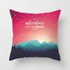 Ins Homewares Dusk Trees Sofa Car Pillow Cover Office Cushion Cover