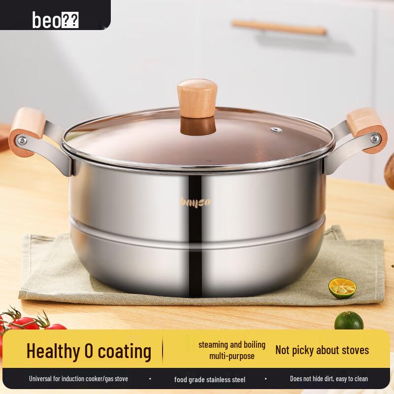 

Bayco Food-Grade Stainless Steel Soup Pots