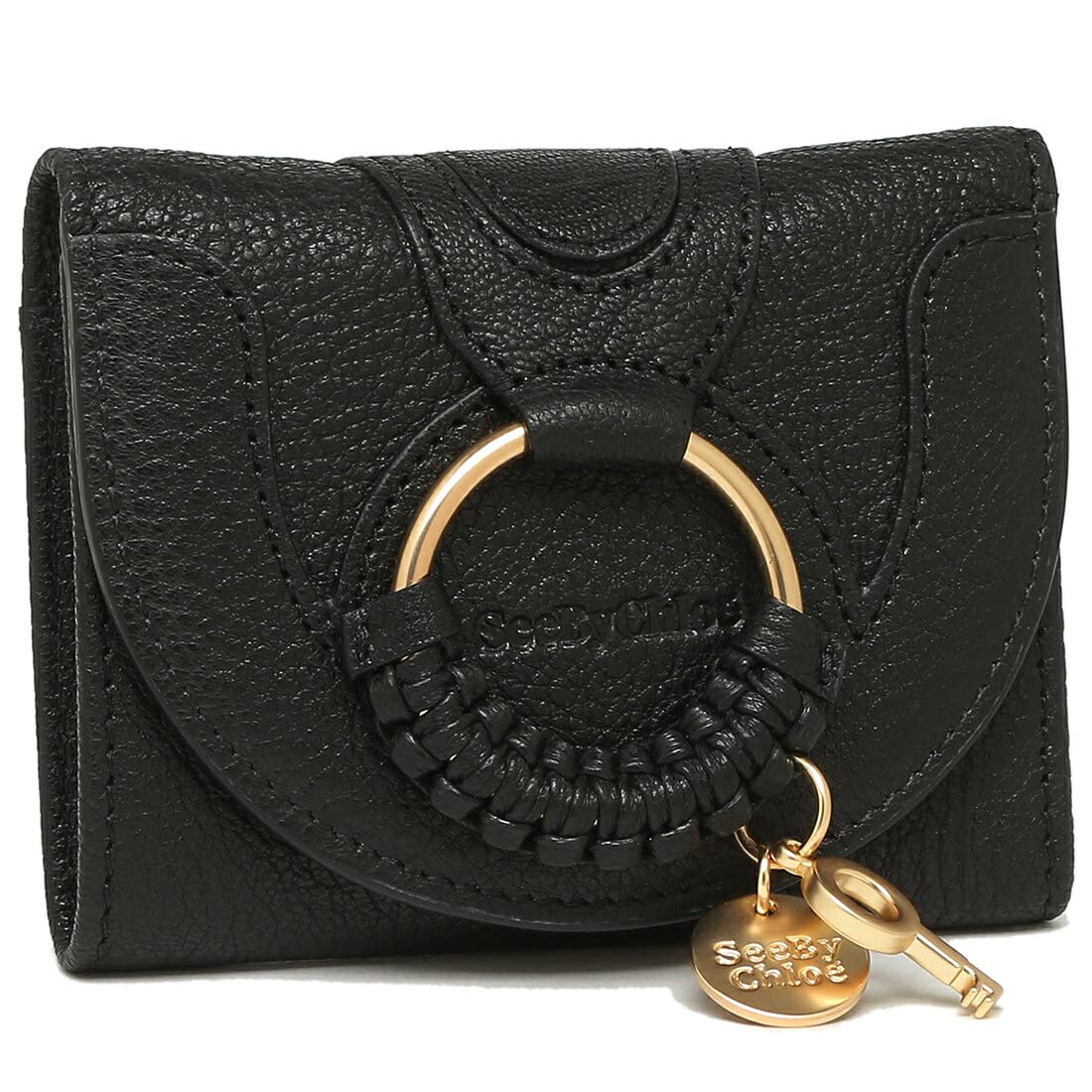 

See by Chloe Folding Wallet CHS19UP866305 001 Black Women s [Used]