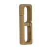 Simple Design Brass Keychain Hook Mini Portable Key Chain for Belt Backpack Handbag