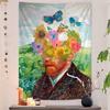 Vincent Willem Van Gogh Painting Hanging Bohemian Tapestry Hanging Tarot Hippie Wall Rugs Dorm Japanese Tapestry