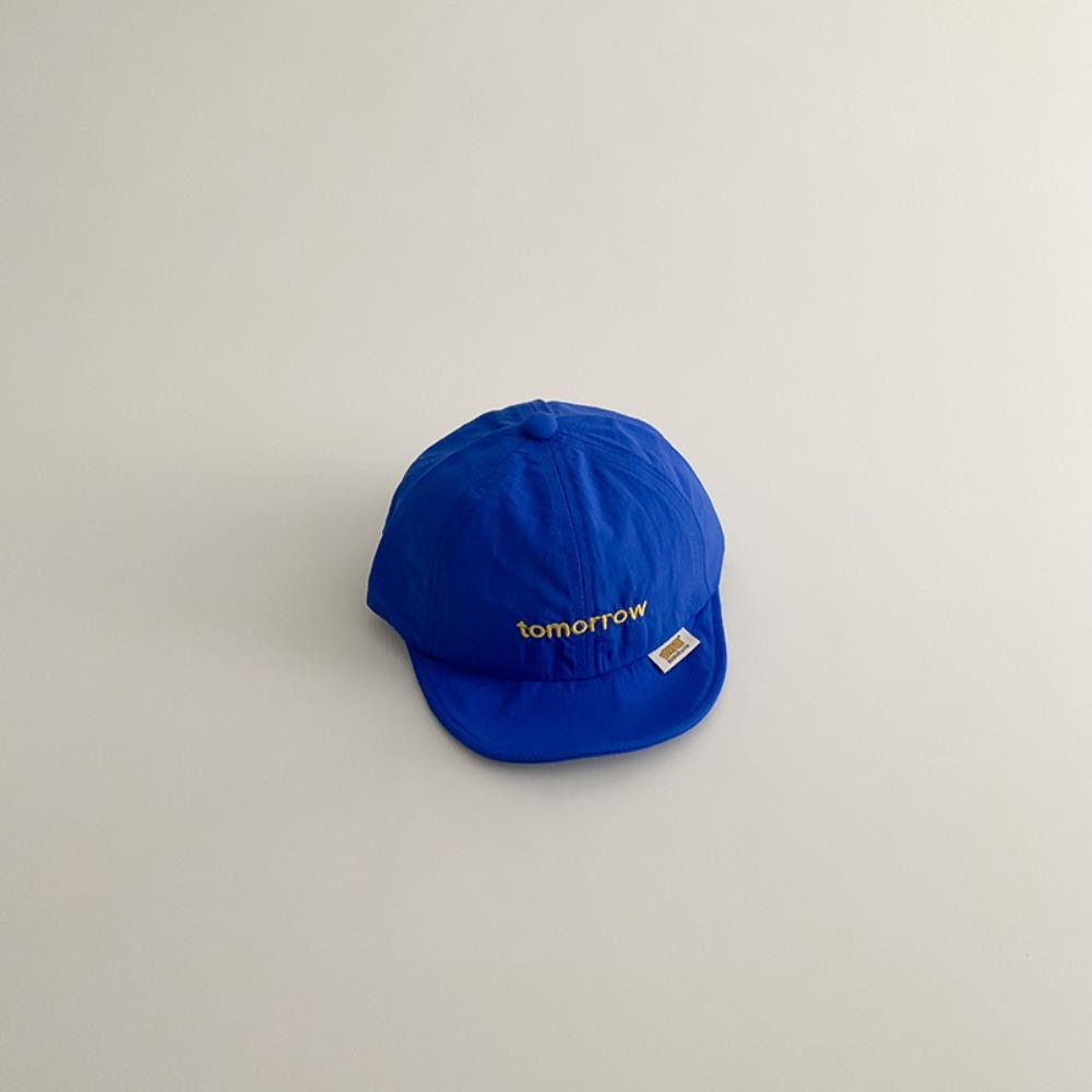 Soft Letter Baseball Cap Summer Children Visors Cap New Baby Peaked Hat  Boys Girls