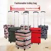Portable Folding Trolley Bag: Telescopic Shopping, Storage & Luggage Cart