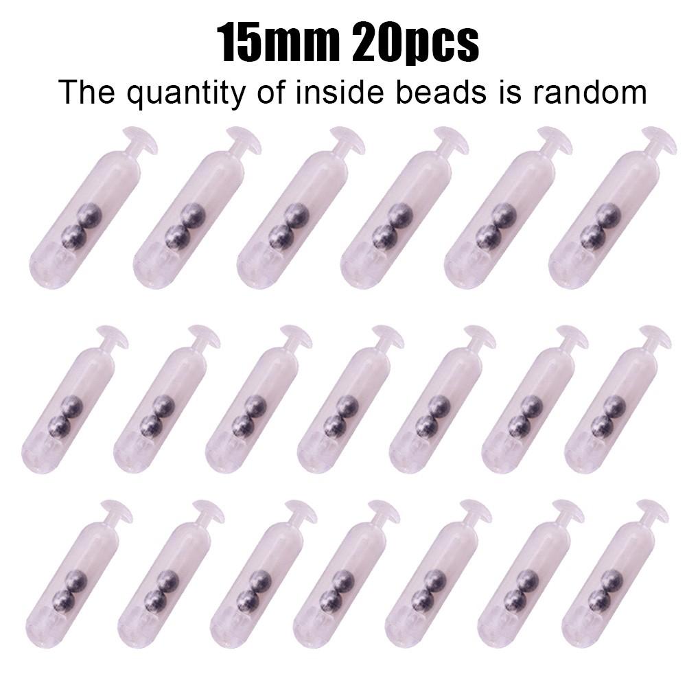 20X Fishing Soundbar Lure Baits Rattles Insert Tube For Soft Worm Jigs Making Us