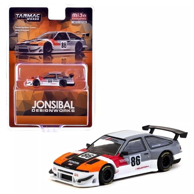 

tarmac works 1/64 toyota sprinter trueno AE86 wide body TRD Tarmac Works Sprinter Trueno MiJo limited [product]