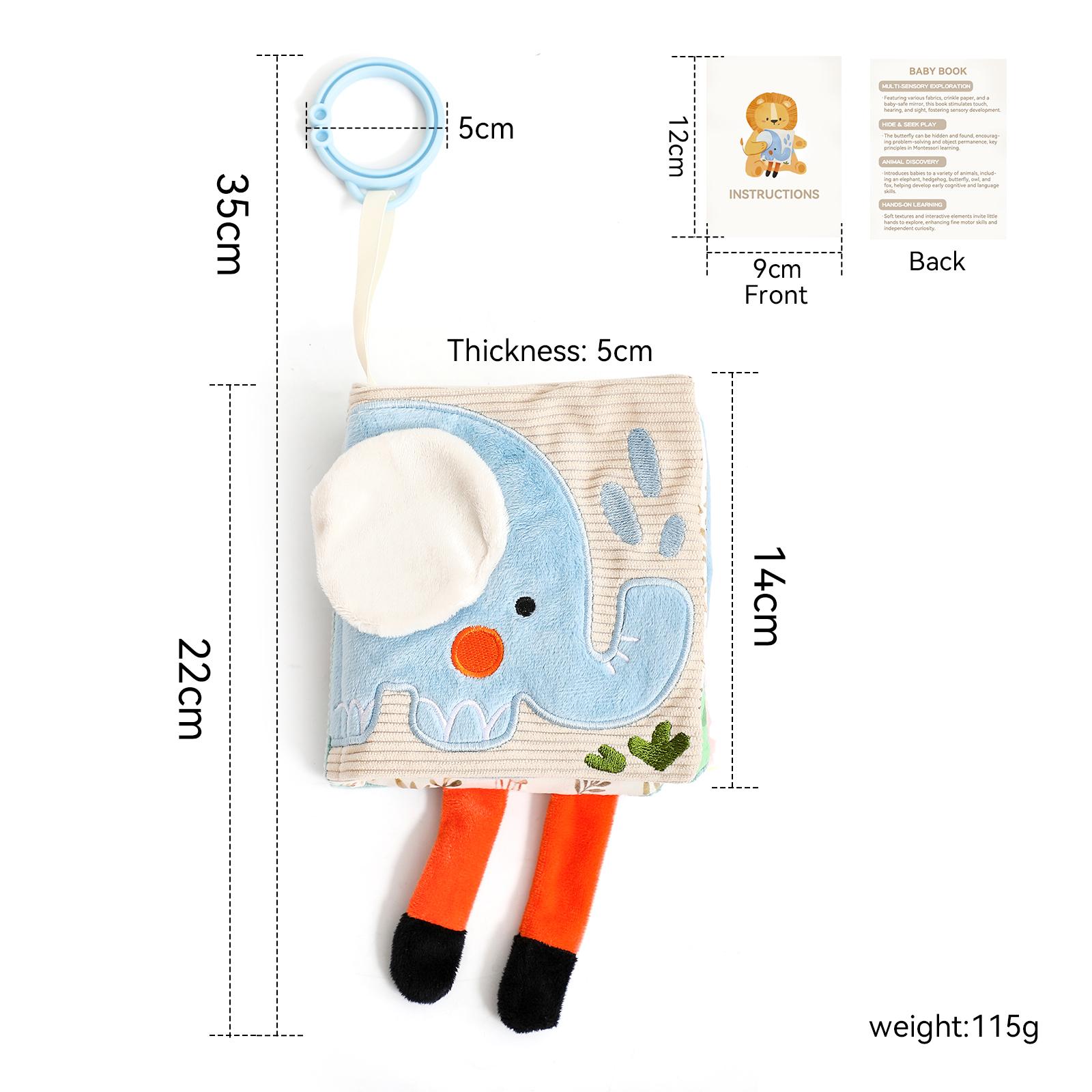 Jouets Tissus Montessori Boîte à Mouchoirs Magique Coton Animal Exercice Doigts Tissu Boîte d'Activités Occupées Jouets Bébé Activité Éducative Sensorielle