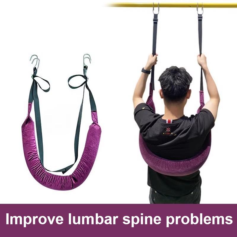 Spine Decompression Decompression Device Soft Comfortable Lightweight Back Stretcher For Home Door Office Outdoor Travelling