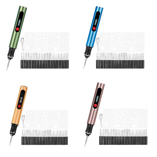 Polishing Pen Cordless Rotary Tool Ultra Long Run Time Fast USB-C Charging Mini Engraving Polishing Tool