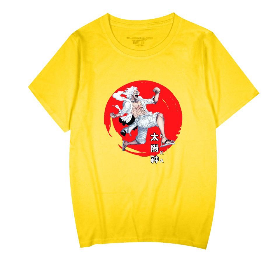 Summer Funny ONE PIECE Cartoon T Shirt Cool Women Men's Tshirt O Neck Casual Unisex Streetwear Tee