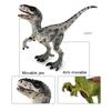 Realistic Velociraptor Dinosaur Action Figure Model Collection Toy Desk Decor