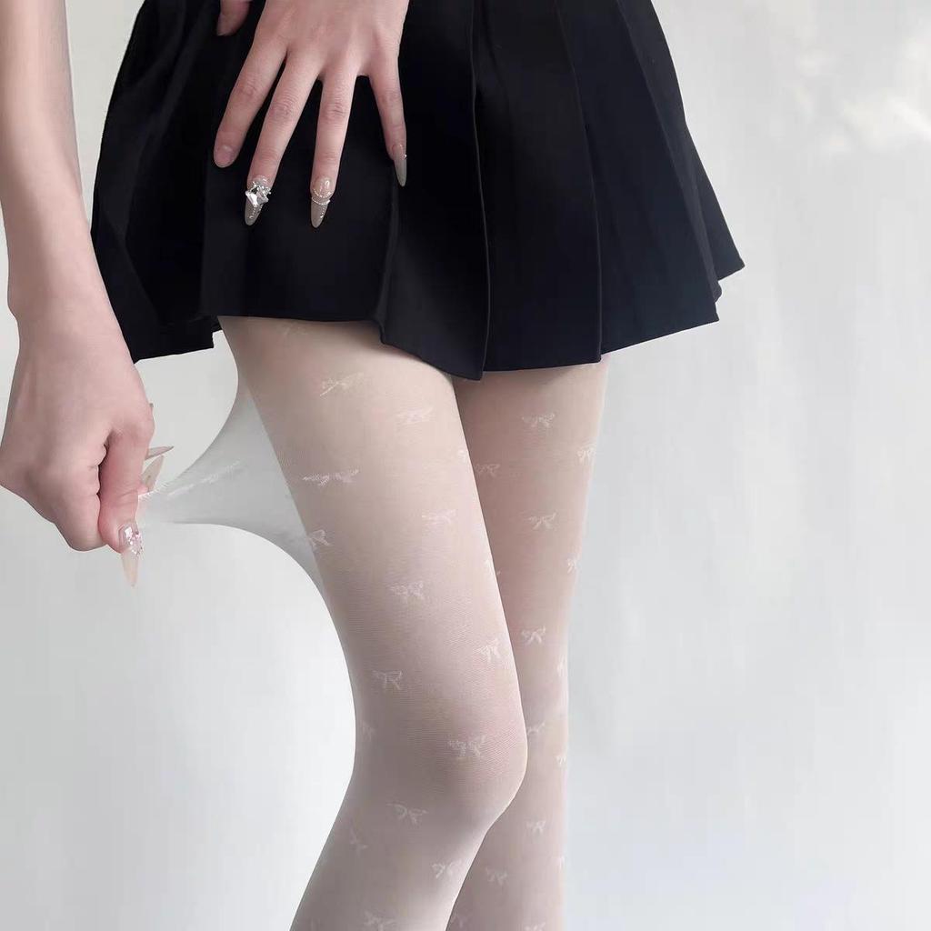 Women's Pure Desire Black Argyle Fishnet Pantyhose: Sexy Silk Niche Design for Spring and Autumn