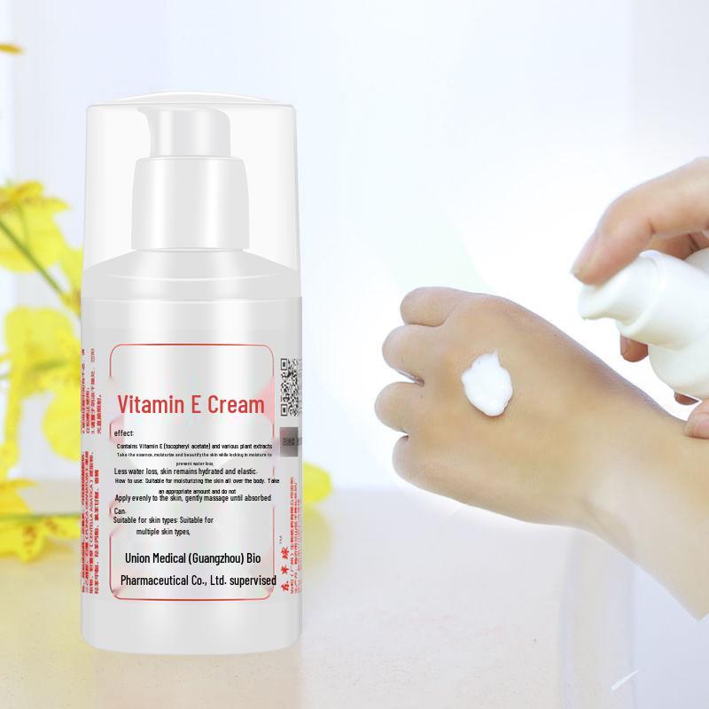 Genuine Vitamin E Hand and Face Moisturizing Cream with Glycerin - Nourishing and Hydrating Formula