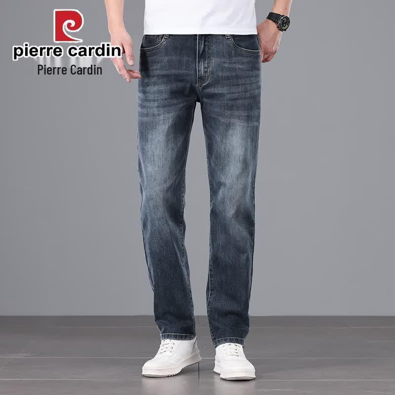 Pierre Cardin Men's Straight Fit Business Casual Jeans