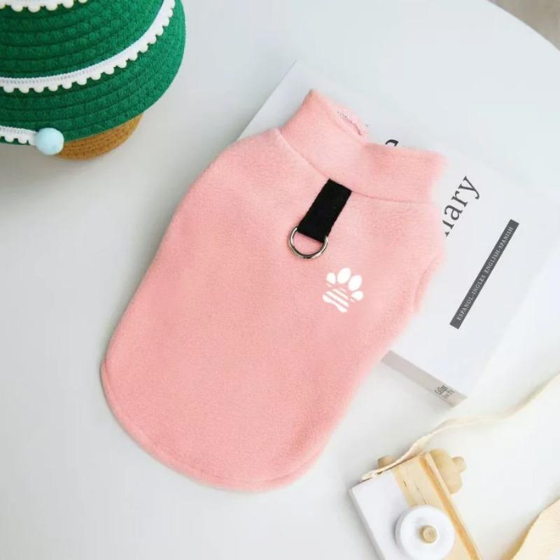 

Осінь-зима Одяг для домашніх собак Фліс Теплий светр для собак Шуба для французького бульдога Щеня для маленьких собак Одяг Костюми чихуахуа Мопс S