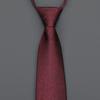 Burgundy Zip-Up Tie Men And Women Formal Wear Business Groom Best Man Wedding Korean Version No Striped Tie