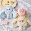[LILINA] FLORA DREAM Bunny Series Plush Toy  Authentic Blind Box  Approximately 15cm In Size with PVC Face, Fluffy Long Ears, and a Large Bow  Cute