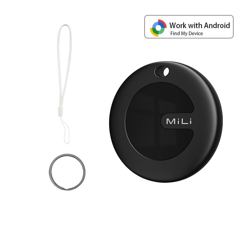 

MiLi Bluetooth Tracker Device Anti-Lost Smart Locator for Android and Google Find My Tracking iTag Compatible with iOS System чорний