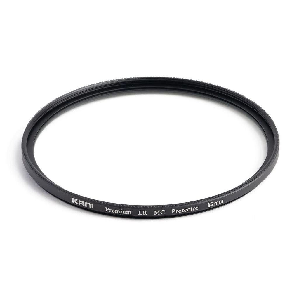 KANI 82 mm Objektivschutzfilter, Premium LR MC Protector, Linsenschutz, superweißes Glas, Premium-Beschichtung, geringe Reflexion, dünner Rahmen, wasserabweisend
