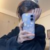ins Winter Snowflake Applicable Apple 16/17Promax Mobile Phone Case IP15 Transparent 14 Niche 13 Space Case 12