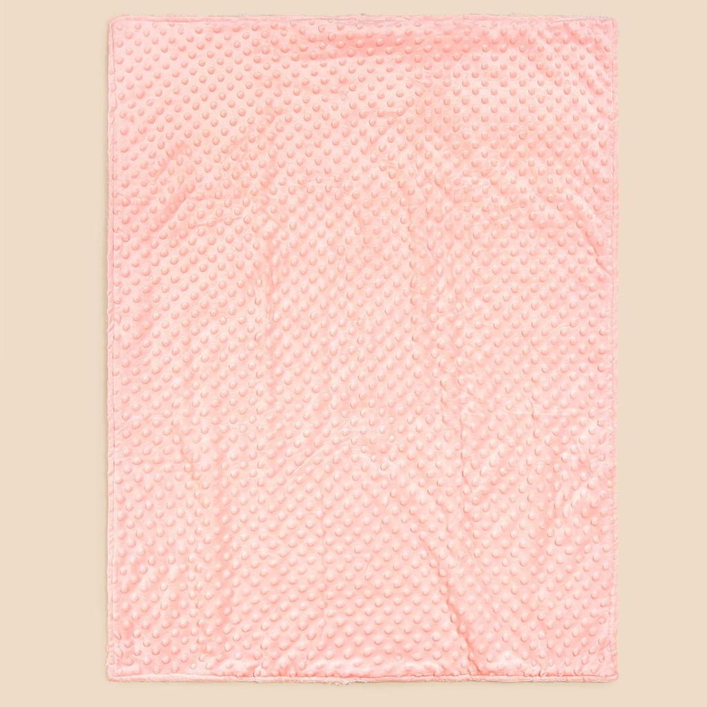 Spring & Autumn Velvet Lambswool Baby Swaddle Blanket - Double-Layer, Foldable & Thickened for Comfort and Warmth