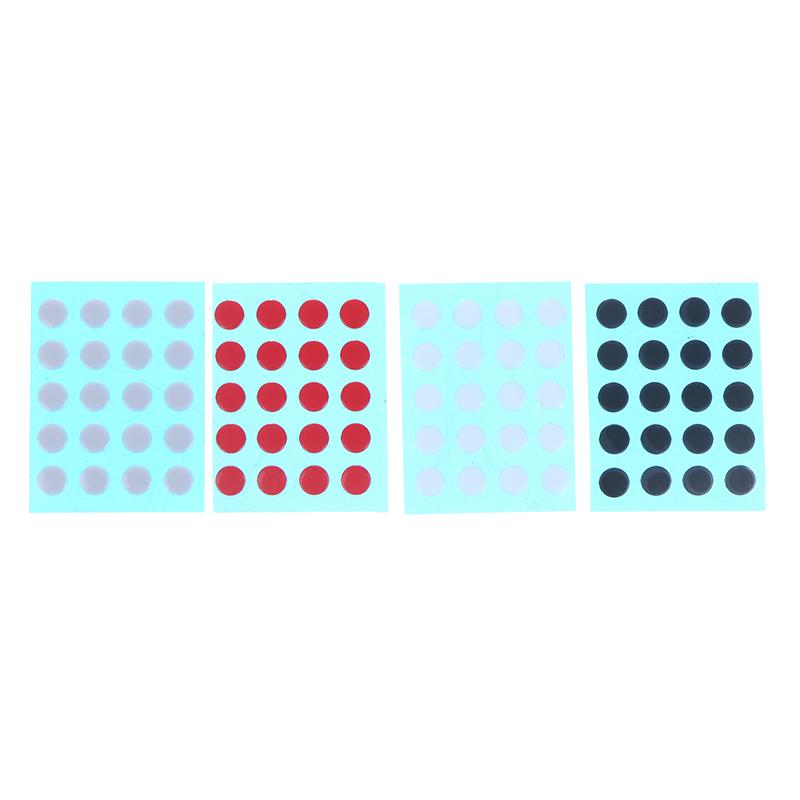 20Pcs 6.5Mm Diameter Small Dots Foot Pad Universal Mouse Glide Skates For Rubberized Mouse Foot Glide Feet Sticker