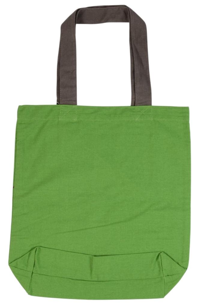 Friends Hill A4 Tote Bag, Iyaiya Shibata-san, Green [IS-284-136]