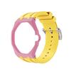Eramic Case Silicone Strap For Swatch Royal Pop Replacement Watch Band