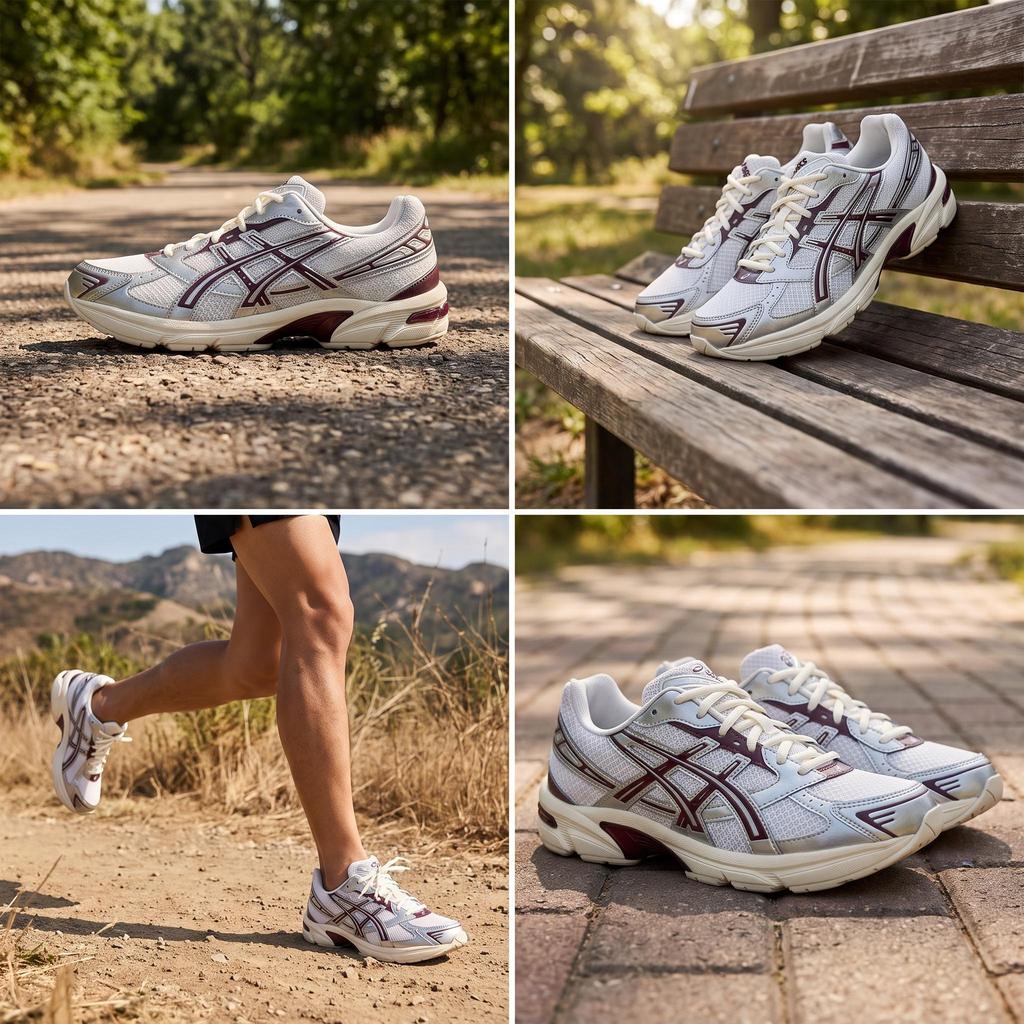 Asics Gel 1130 Cream Purple Unisex Sneakers Beniimo-Purple 1203A899-102