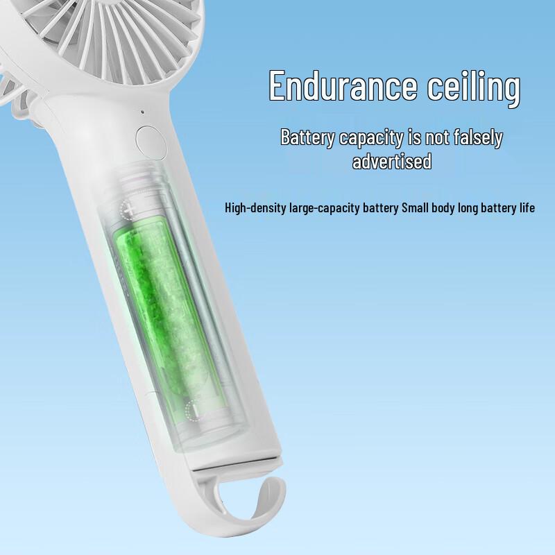 Portable USB Rechargeable Handheld & Hanging Mini Fan