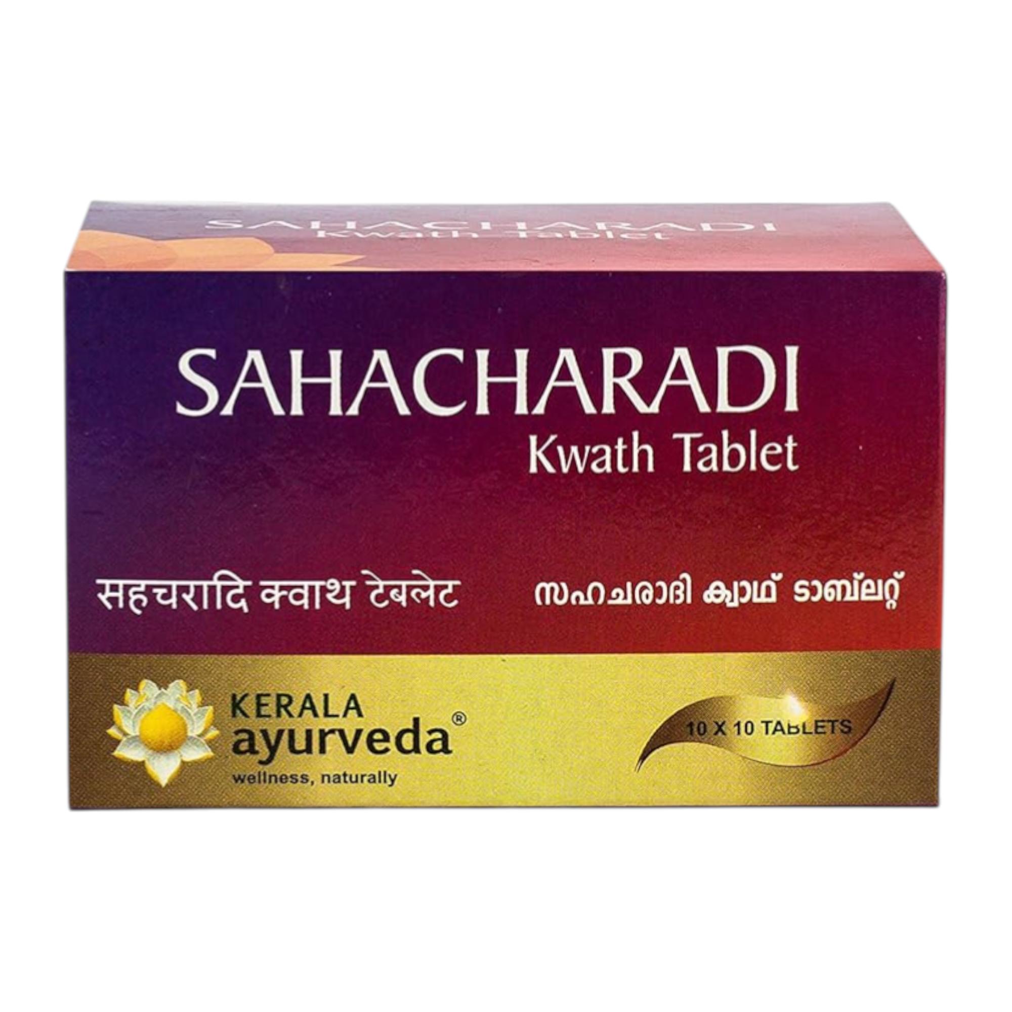 

Kerala Ayurveda Таблетки Sahacharadi Kwath 100 табл. Трав яна підтримка wellness для щоденного догляду