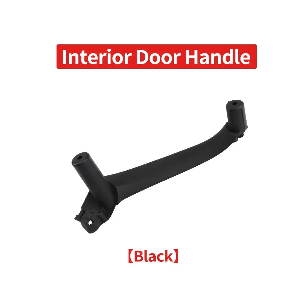 Beige Black  Car Left Right Interior Door Handle LHD Inner Door Panel Handle Pull Trim Cover For BMW X3 X4 F25 F26