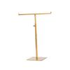Display Stand T Shaped Adjustable Height Jewelry Organizer Stand Hanging Jewelry Stand Handbag Display Stand for Boutique Store