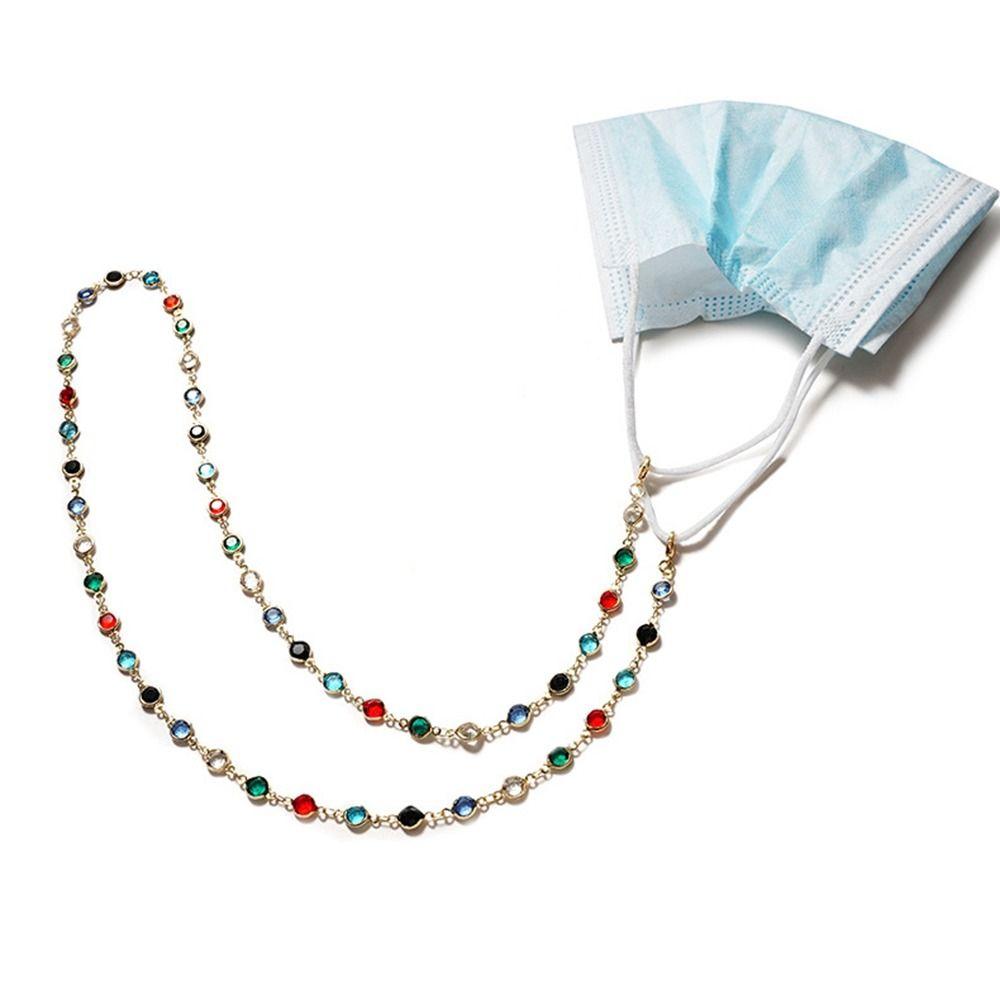 Beads Chain Hanging Chain Anti-lost Spectacle Cord Sunglasses Chains Mask Chain Metal Glasses Chain