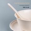 Disposable Rice Husk Dinnerware Set