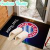 Custom Name Bayern Munchen Logo Design Rug Office Rug Chair Mat Non Slip Carpet Rugs for Bedrooms Dining Room Living Room Home Decor gifts