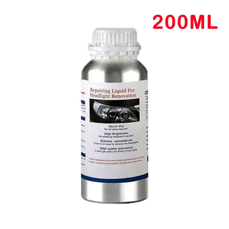 Car Moto Headlights Polishing Restoration Liquid Headlight Scratch Repair Remover Headlamp Polishing Set Remove Oxidation Agent