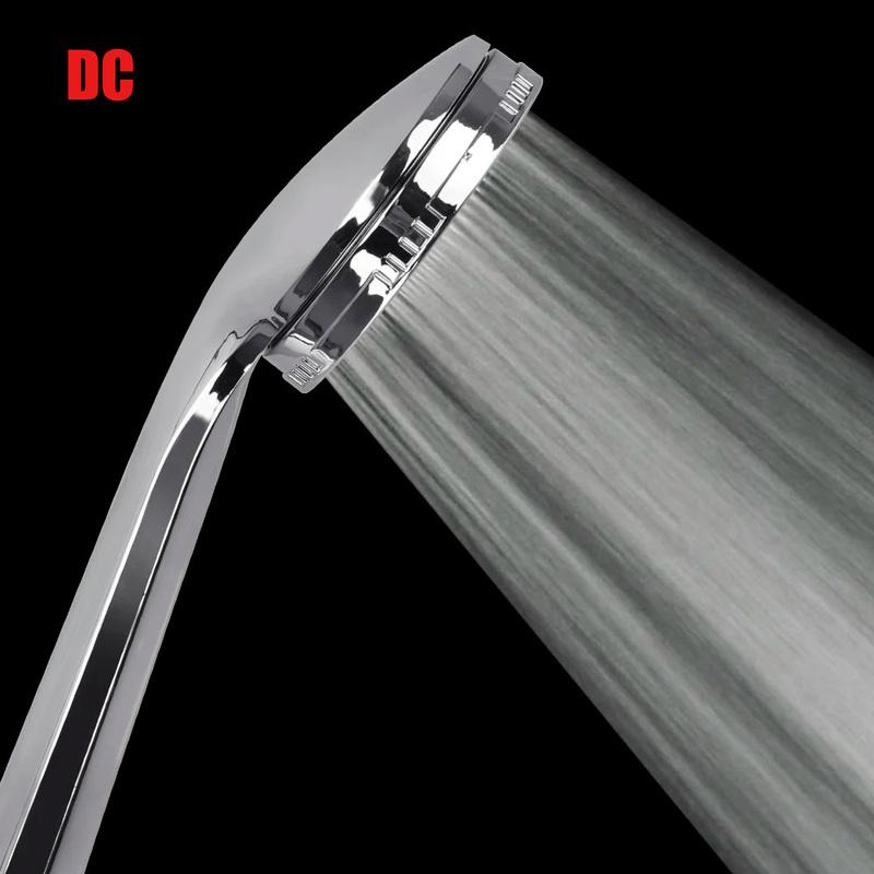 Rainfall Chrome Bath Shower Head 1pc Water Saving Spray Nozzle High Quality Pressurized Nozzle Shower Head High Pressure