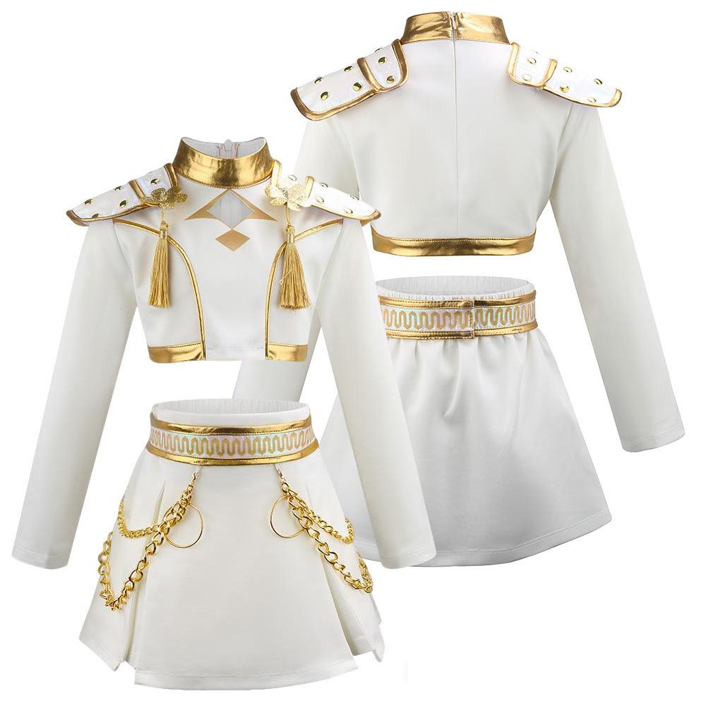 Lumiere Geïnspireerd Kinder KPOP Podium Optreden Kostuum Set