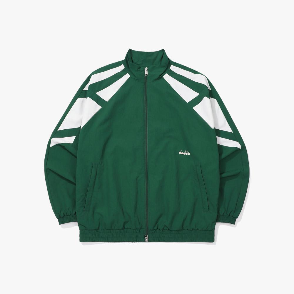 Diadora Grid Woven Jacket Green