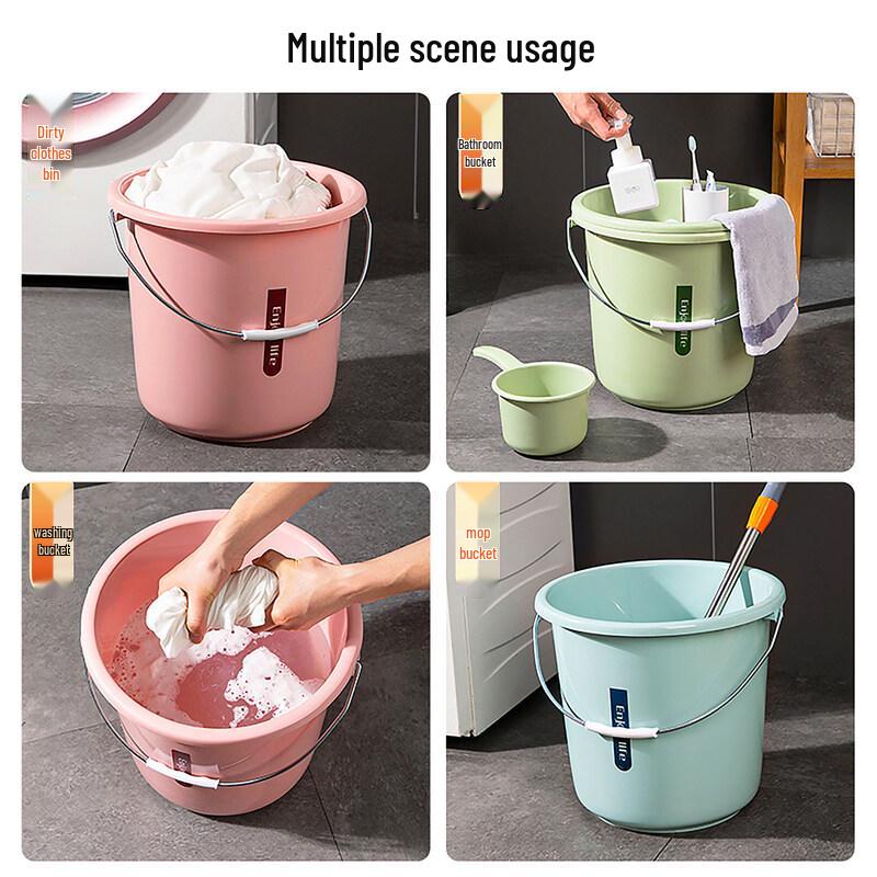 ZISIZ Large Capacity Thickened Household Water Bucket