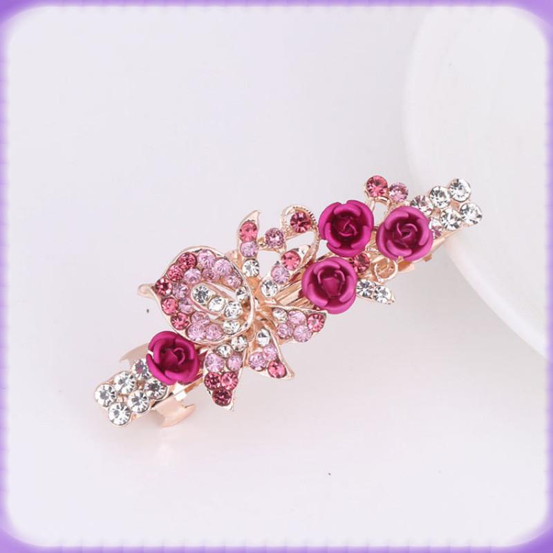 Flower Small Clip Hair Clip Side Girl Clip Hair Accessories Headdress Bangs Clip