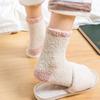 5Pairs Thickened Floor Plush Socks Winter Warm Boat Socks Women Coral Fleece Socks  For Female Men